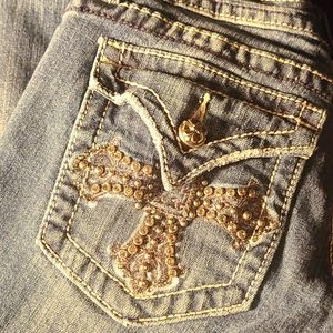 Miss me Cross Boot Jeans